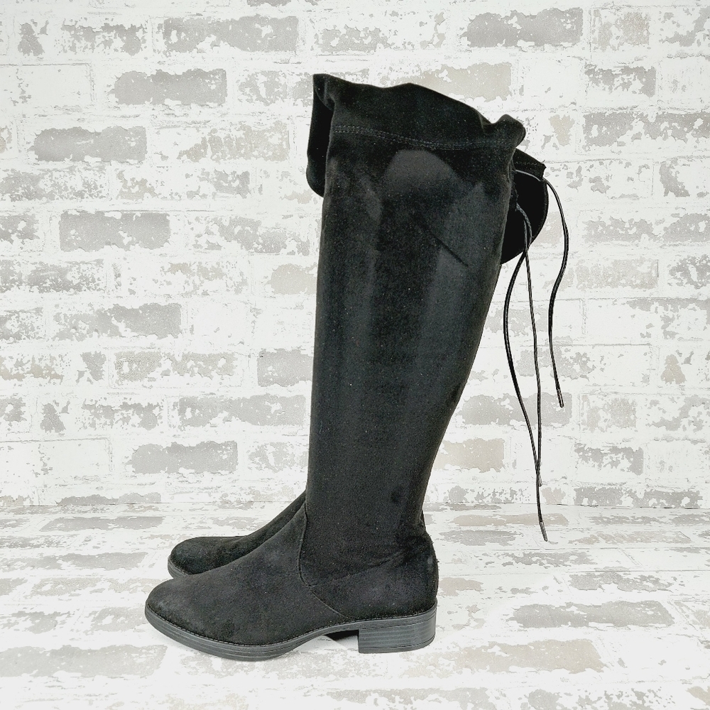 Circus by Sam Edelman Peyton Black Over the Knee Riding Boots T 669